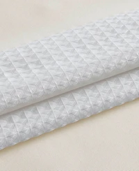 Madison Park Spa Waffle 3M-Scotchgard Shower Curtain, 72" x