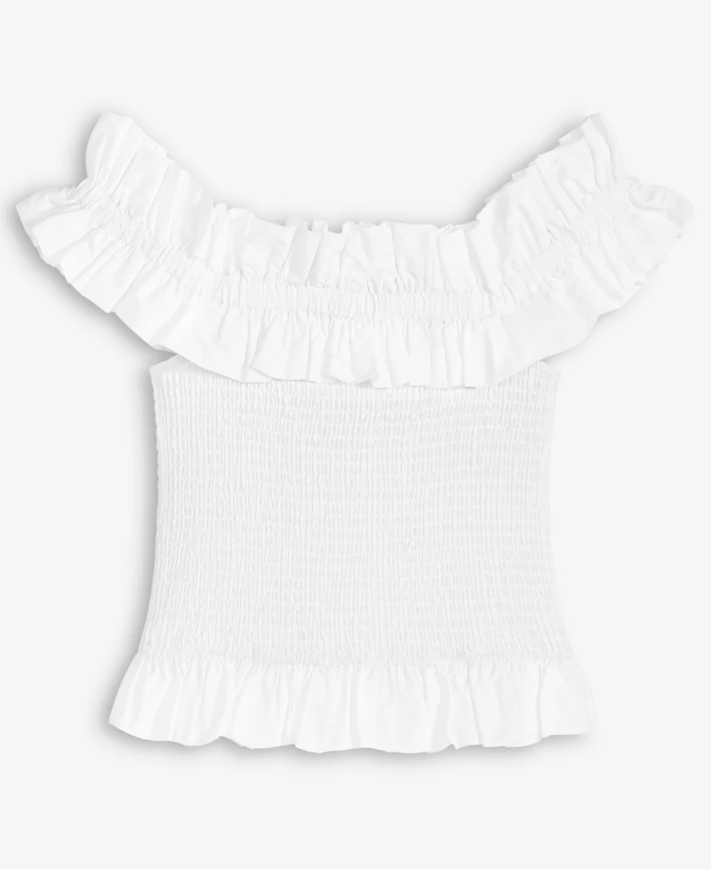 On 34th Women's Off-The-Shoulder Smocked Top, Exclusively at Macy's