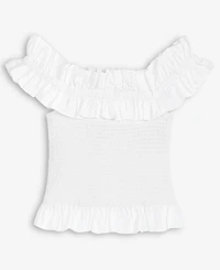On 34th Women's Off-The-Shoulder Smocked Top, Exclusively at Macy's