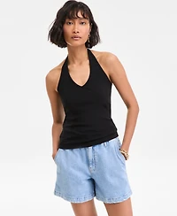 On 34th Women's V-Neck Halter Top, Exclusively at Macy's