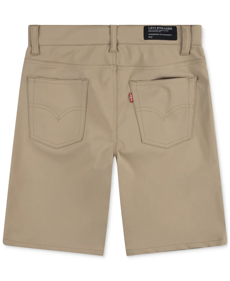 Levi's Big Boys 511 Slim Fit Performance Stretch Shorts