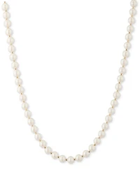 Lauren Ralph Lauren Gold-Tone Imitation Pearl 16" Collar Necklace
