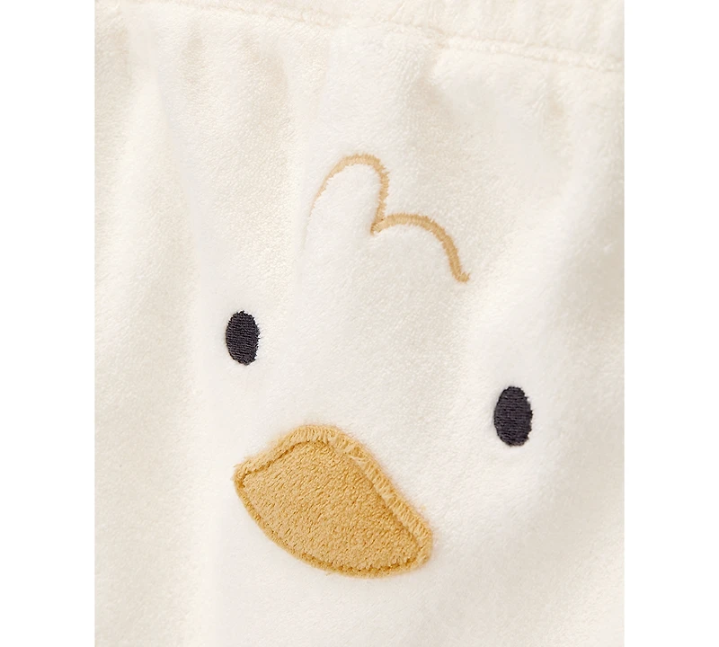 Carter's Baby Little Hooded Cardigan, Duck Bodysuit & Pants, 3 Piece Set