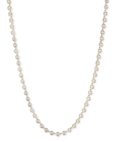 Lauren Ralph Cubic Zirconia Tennis Necklace, 16" + 3" extender