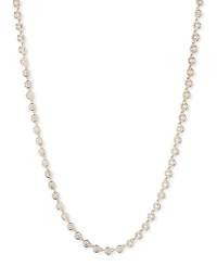 Lauren Ralph Cubic Zirconia Tennis Necklace, 16" + 3" extender