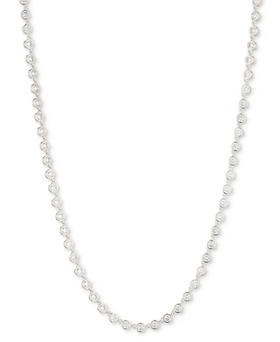 Lauren Ralph Lauren Cubic Zirconia Tennis Necklace, 16" + 3" extender