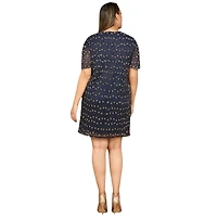 Lara Women's Beaded T-Shirt Dress