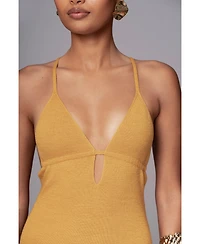 Jluxlabel Women's Sun Rays Knit Maxi Dress