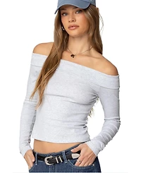 Edikted Women's Claudie Fold Over Top