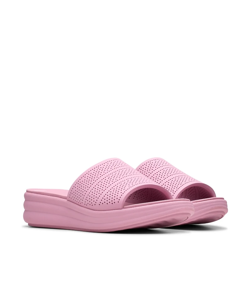 Clarks Women's Cloudsteppers Drift Twist Slip-On Sandals