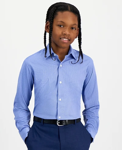 Andrew Marc Big Boys Classic Button Down Shirt
