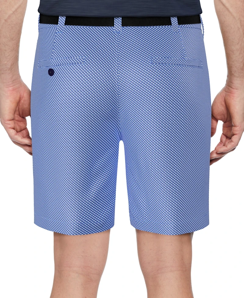 Pga Tour Men's Micro-Geo Printed 8" Shorts