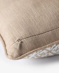 Charter Club Embroidered Tiles Decorative Pillow, 20" x 20", Exclusively at Macy's