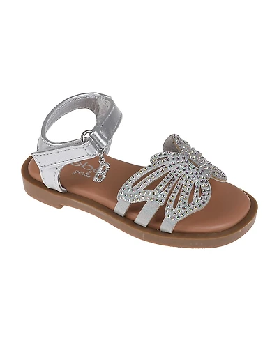 Bebe Toddler Girls Heat Seal Rhinestones Sandals