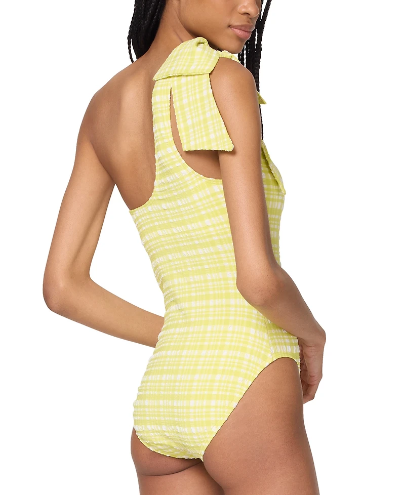 Kate Spade Women's One-Shoulder One-Piece Swimsuit