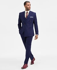 Tayion Collection Men's Classic-Fit Solid Double-Breasted Suit Separate Jacket