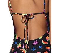 Kate Spade Women's Tie-Back One-Piece Swimsuit