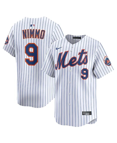 Nike Men's Brandon Nimmo White New York Mets Home Limited Player Jersey