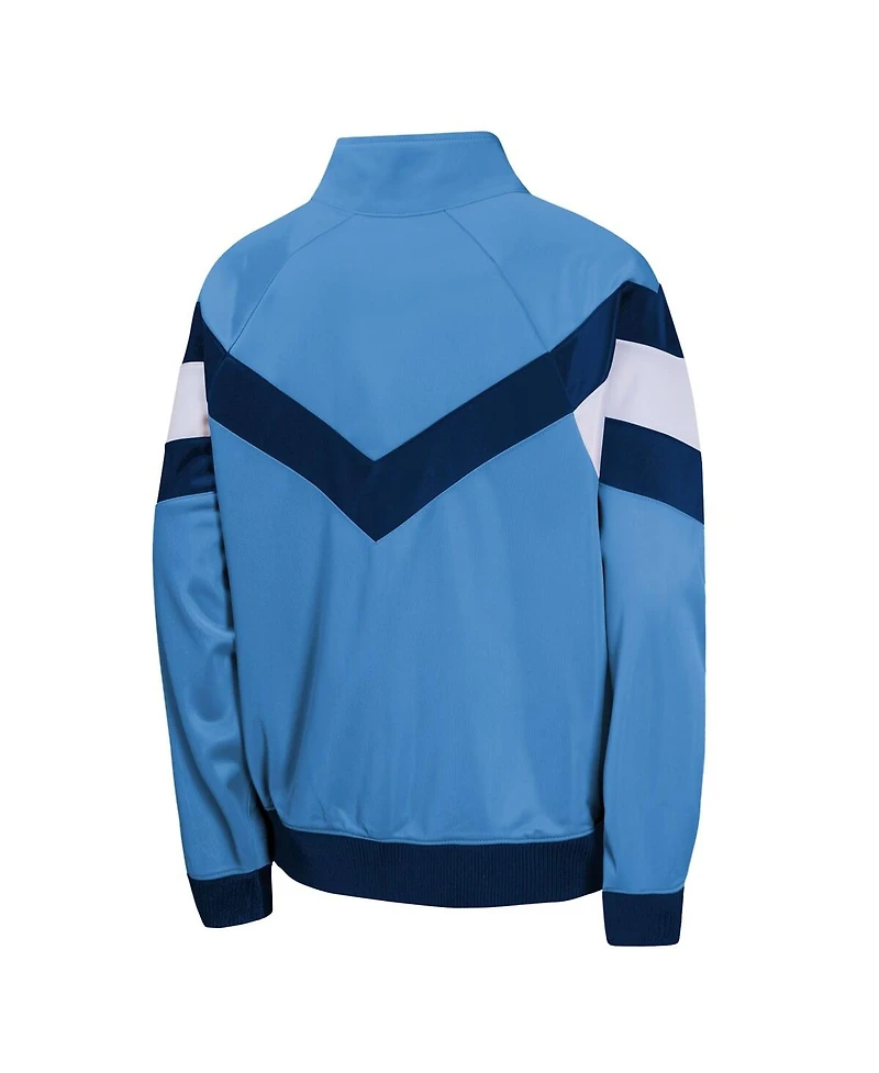 Outerstuff Big Boys and Girls Blue Philadelphia Union Field General Track Full-Zip Jacket