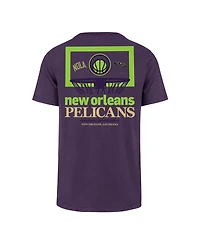 '47 Brand Men's Purple New Orleans Pelicans City Edition Backboard T-Shirt