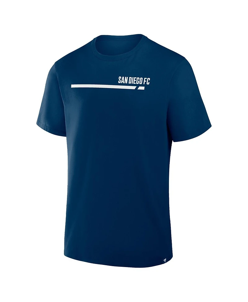 Fanatics Men's Navy San Diego Fc Corner Kick Legacy T-Shirt