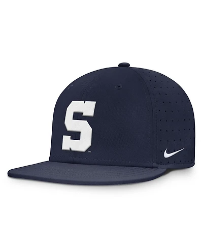 Nike Men's Navy Penn State Nittany Lions On-Field Dugout True Performance Fitted Hat