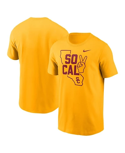 Nike Men's Gold Usc Trojans Campus Local T-Shirt