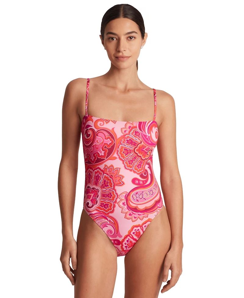 Lauren Ralph Lauren Women's Printed One-Piece Swimsuit
