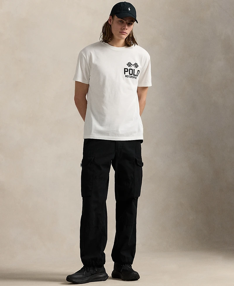 Polo Ralph Lauren Men's Classic-Fit Slub Jersey Graphic T-Shirt