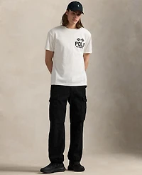 Polo Ralph Lauren Men's Classic-Fit Slub Jersey Graphic T-Shirt