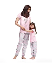 Barbie Girls Matching Family Pajama Shirt Pants Sleep Set