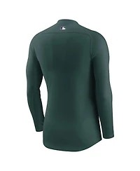 Nike Men's Green Colorado Rockies City Connect Base Layer Raglan Long Sleeve Performance T-Shirt
