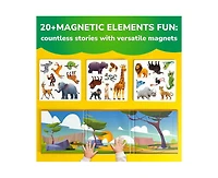Quokka Travel Magnetic Puzzles – 20+Pcs Fun Game Toy for Kids Ages 3-5