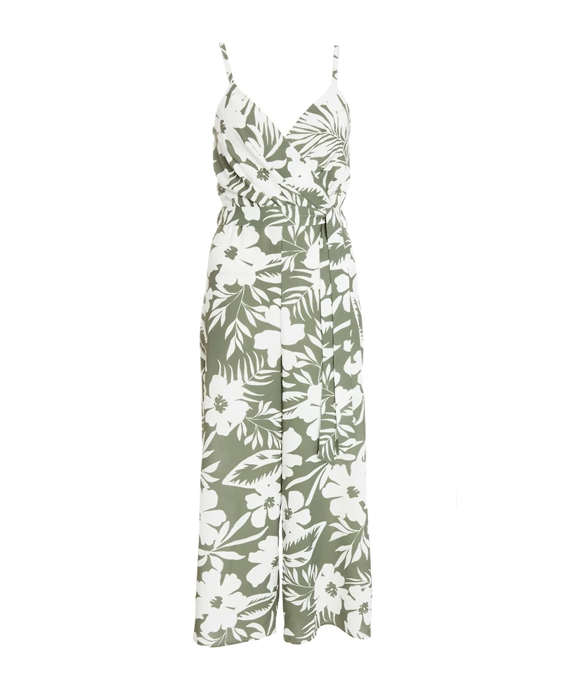 Quiz Women's Tropical Culotte Jumpsuit