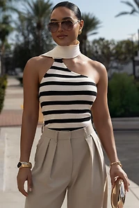 Jluxlabel Women's Amelie Striped Top