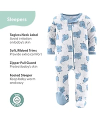 The Peanutshell Baby Boys Layette Gift Set Elephant Blue, 30 Piece