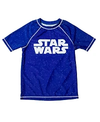 Star Wars Boys Rash Guard and Swim Trunks Outfit Set