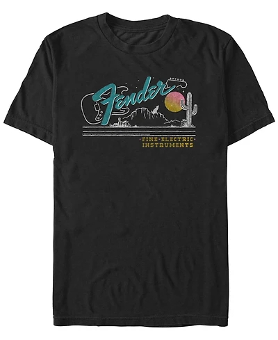 Fender Men's Desert Short Sleeve T-Shirt