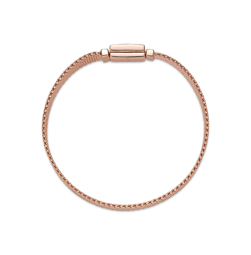 Pandora Gold-Plated Reflexions Long Clasp Pave Bracelet