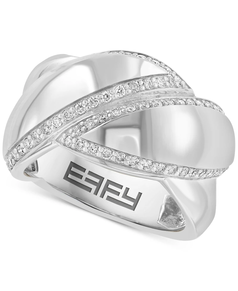 Effy Diamond Statement Ring (1/2 ct. t.w.) in Sterling Silver