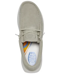 Hey Dude Men's Wally Comfort Suede Casual Sneakers from Finish Line
