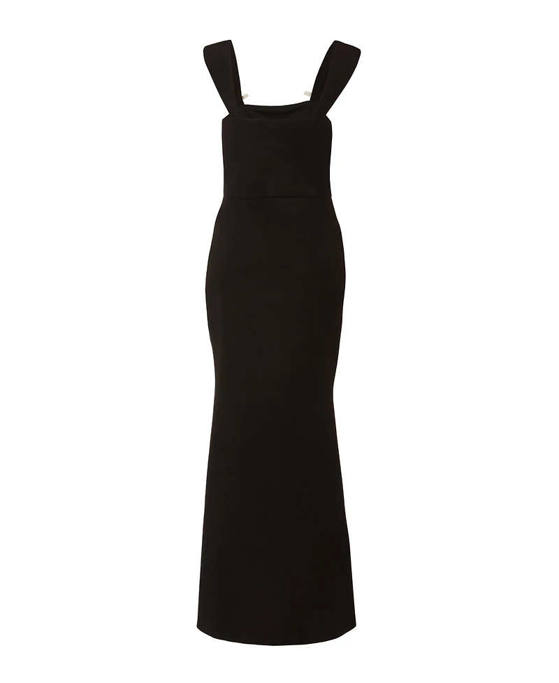 Quiz Women's Corset Detail Wrap Maxi Dress
