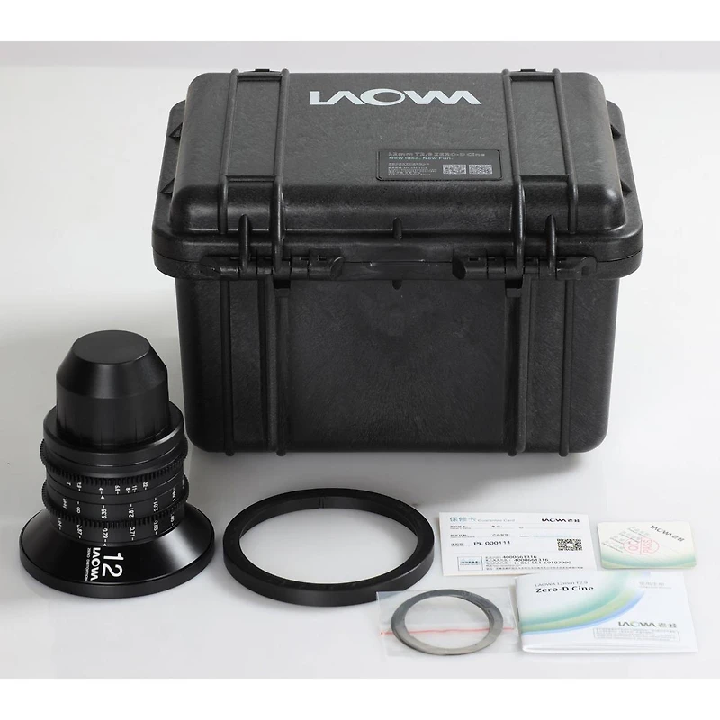 Venus Laowa 12mm T2.9 Zero-d Cine Lens for Pl Mount