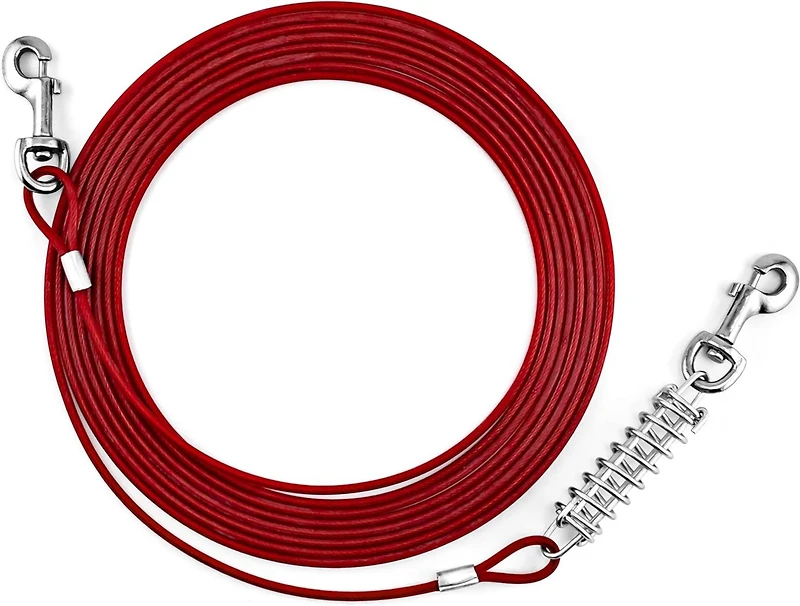 Tie Out Cable: 1700# Strength