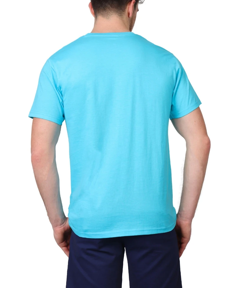 TailorByrd Men's Aqua World Golf Champion Graphic Tee for Men