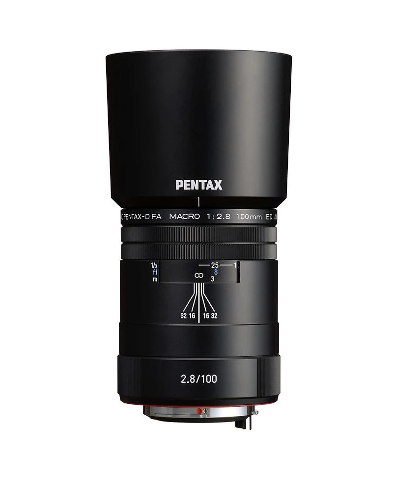 Pentax Hd Pentax-d Fa Macro 100mm f/2.8 Ed Aw Lens, Black