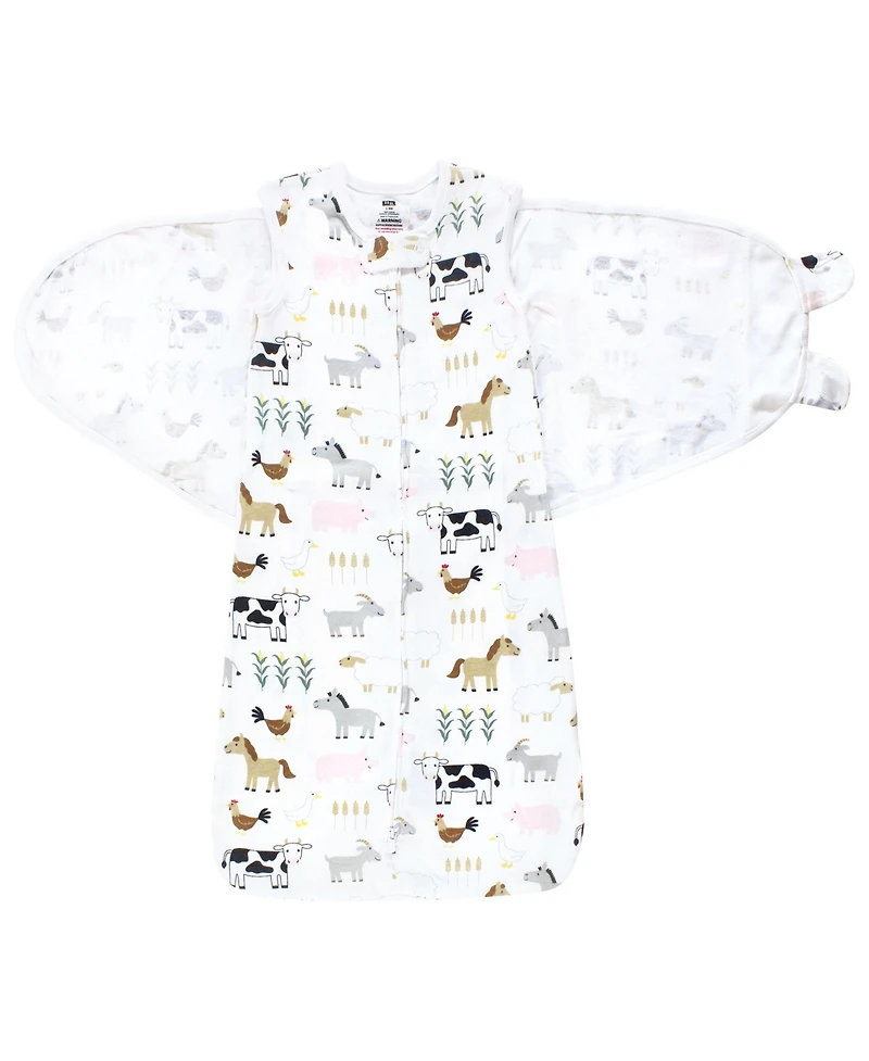 Hudson Baby Baby Boys Hudson Convertible Swaddle Sleep Sack