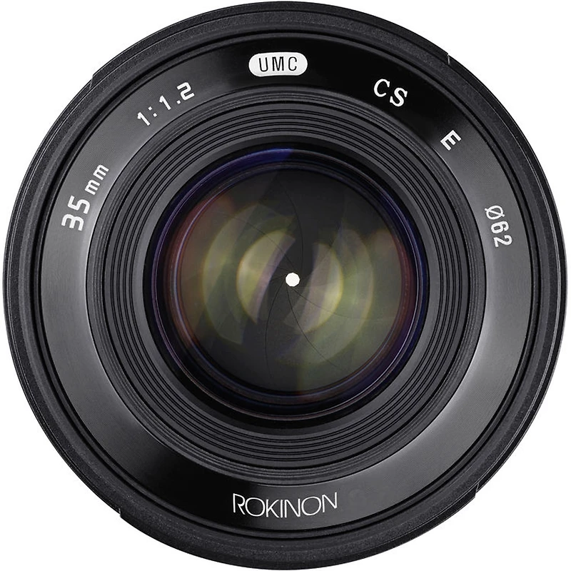 Rokinon 35mm f/1.2 Ed As Cs Lens for Fujifilm X, Black