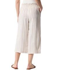 Gloria Vanderbilt Rainey Pull-On Wide-Leg Cropped Pants