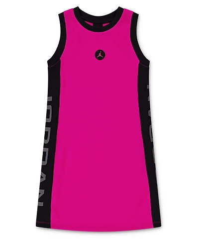 Jordan Big Girls Ribbed Dress
